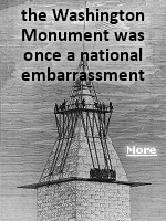 Few structures represent the United States as powerfully as the Washington Monument. At the center of Washington, D.C., the impressive marble obelisk (555 feet tall and 55 feet wide) pays grand tribute to the first U.S. president, George Washington. It stars in tourist selfies, postcards, and nearly every movie filmed in the U.S. capital.